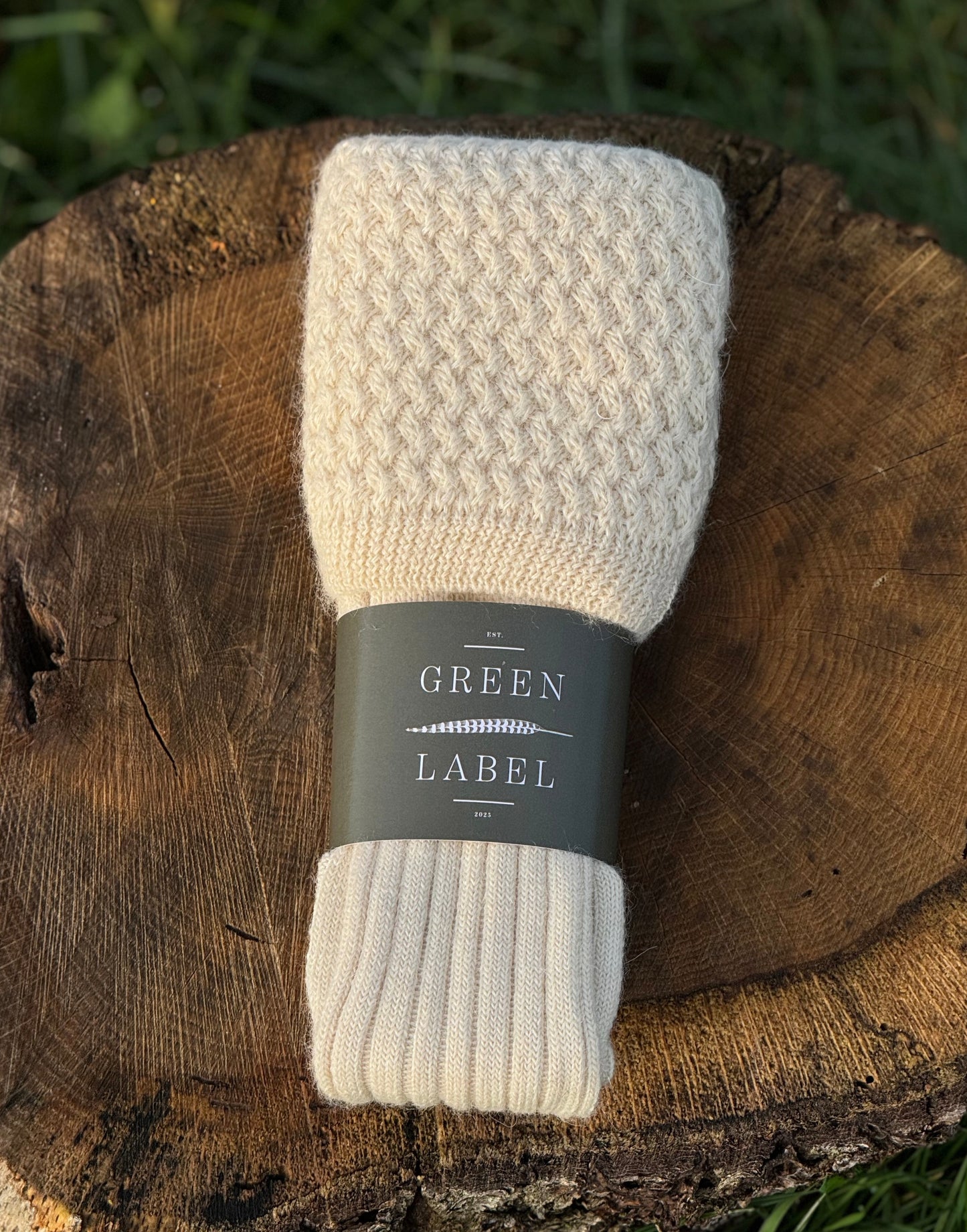 Alpaca Shooting Sock (Ivory)