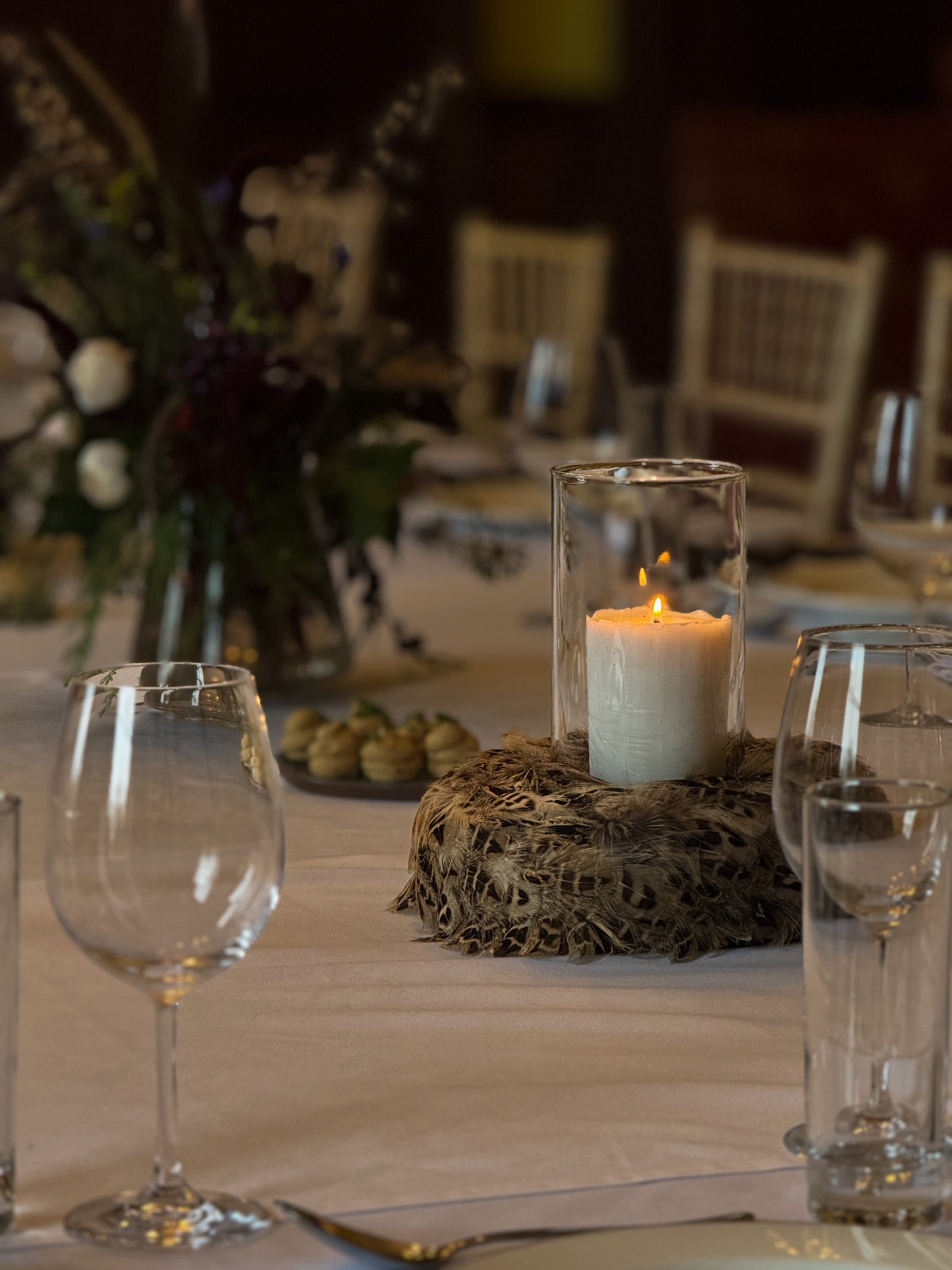 Featherlight Candle Holder - Hen