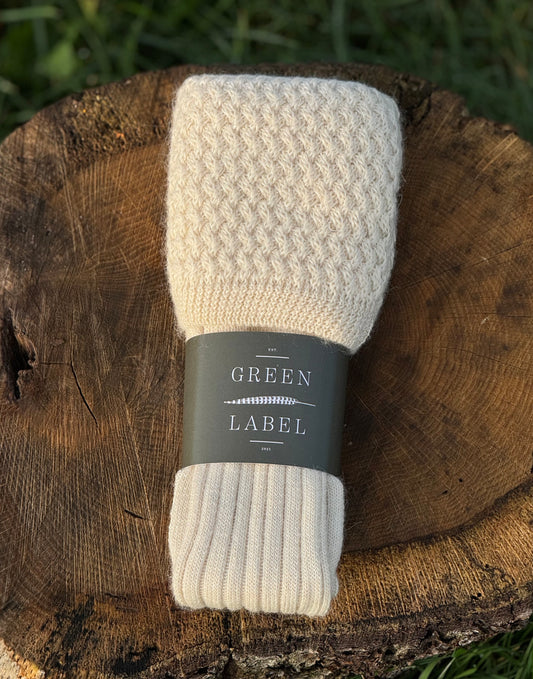 Alpaca Shooting Sock (Ivory)
