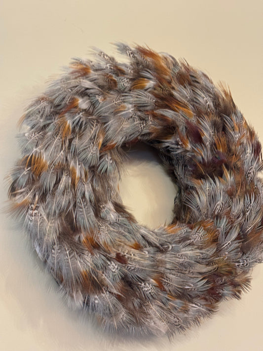 Blue Backed Pheasant Wreath