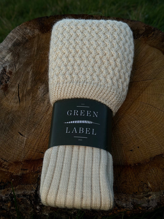 Alpaca Shooting Sock (Ivory)